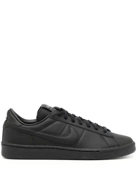 Black Comme Des Garçons x Nike lace-up leather sneakers Black 1LK101001002