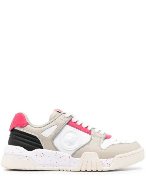 Just Cavalli panelled lace-up sneakers White 75RA3SA1ZP376