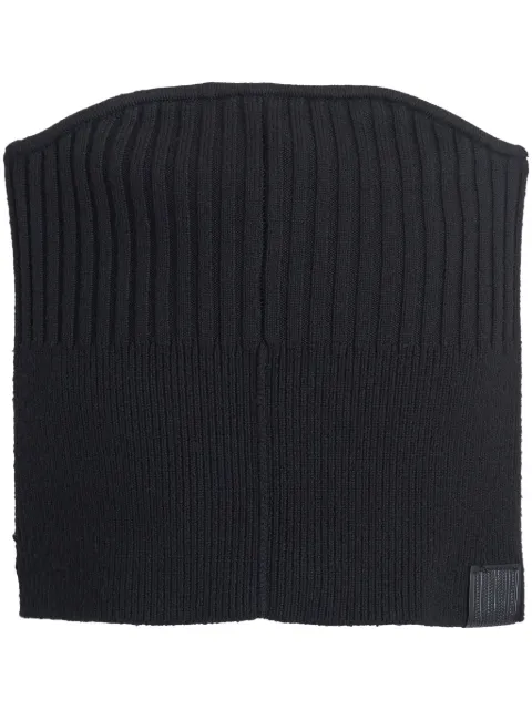 Marc Jacobs Tube ribbed knit top Black 2F3RTP013K24001