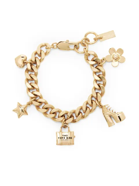 Marc Jacobs Mini Icon Charm bracelet Gold 2F3JBR001J60970