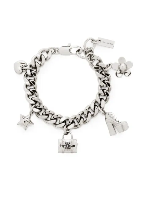 Marc Jacobs Mini Icon Charm bracelet Silver 2F3JBR001J60029