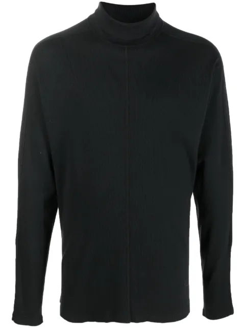 MM6 Maison Margiela roll-neck ribbed-knit jumper Grey S52NH0001S23965