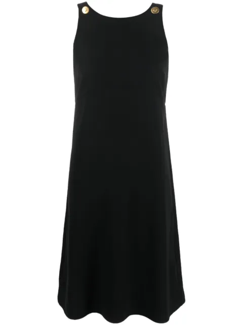 Givenchy button-detail sleeveless dress Black BW21NG14W5