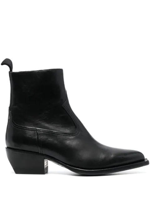 Golden Goose Debbie boots in black leather Black GWF00545F004488