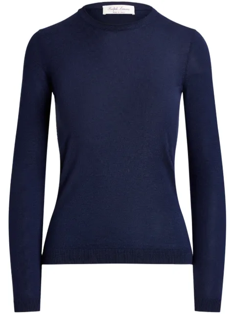Ralph Lauren Collection fine-knit cashmere jumper Blue 290905260005
