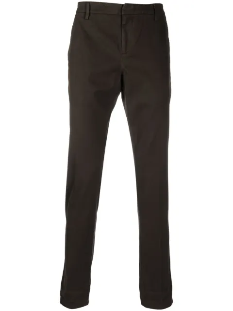 DONDUP slim-fit chinos Brown UP235GSE043PTDDU