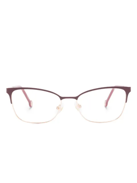 Carolina Herrera butterfly-frame glasses Red HER0164