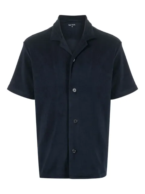 Paul Smith towelling short-sleeve shirt Blue M1A594MU477