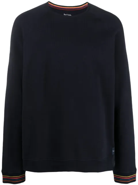 Paul Smith contrasting-trim sweatshirt Blue M1A2990MAU807B48