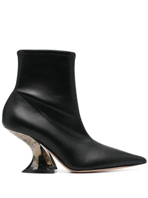 Casadei Elodie 90mm ankle boots Black 1R395W080MC2162