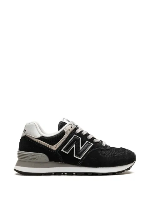 New Balance 574 panelled low-top sneakers Black WL574EVB