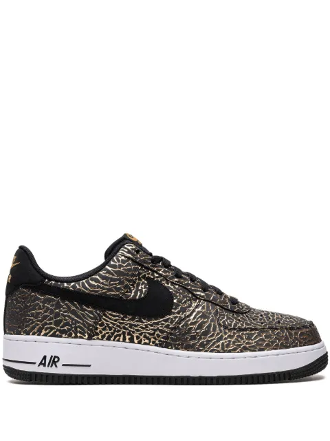 Nike Air Force 1 leather sneakers Black 488298