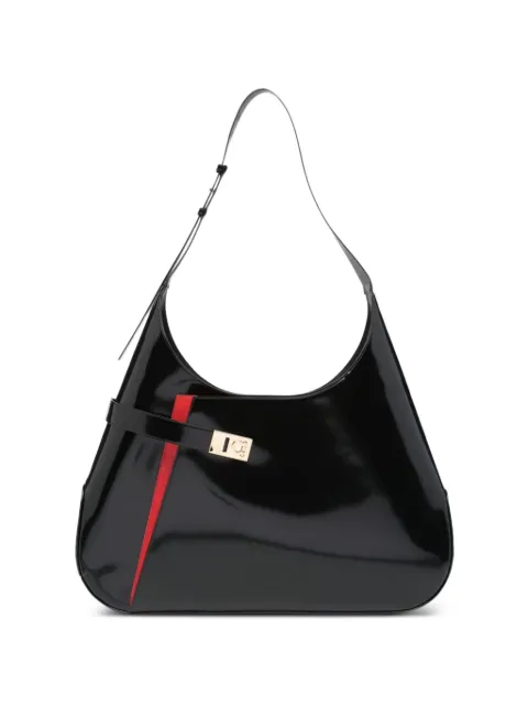 Ferragamo extra large Hobo shoulder bag Black 766658