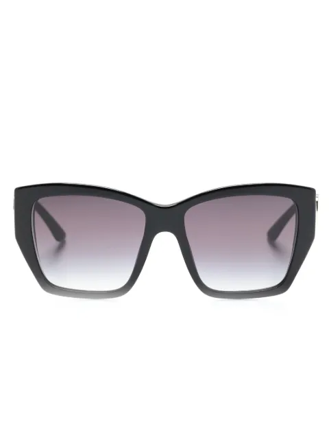 Bvlgari gradient-effect square-frame sunglasses Black BV82605018G