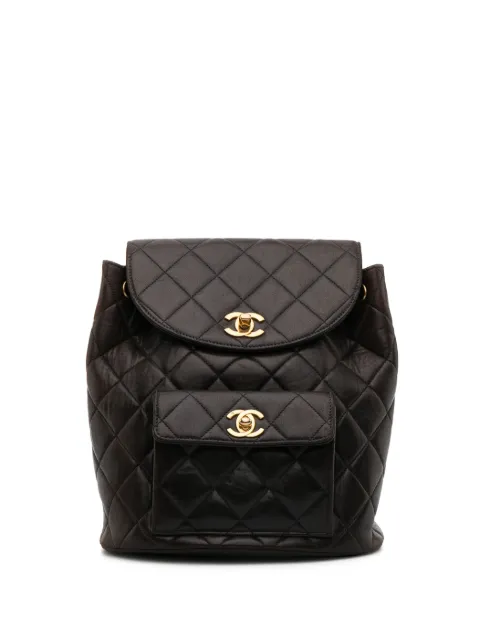 CHANEL Pre-Owned 1994 Duma backpack Brown CHANELDUMA