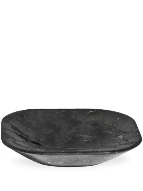 Marsotto Edizioni Gravita square-shape tray Black LABGRAL025NMQLE