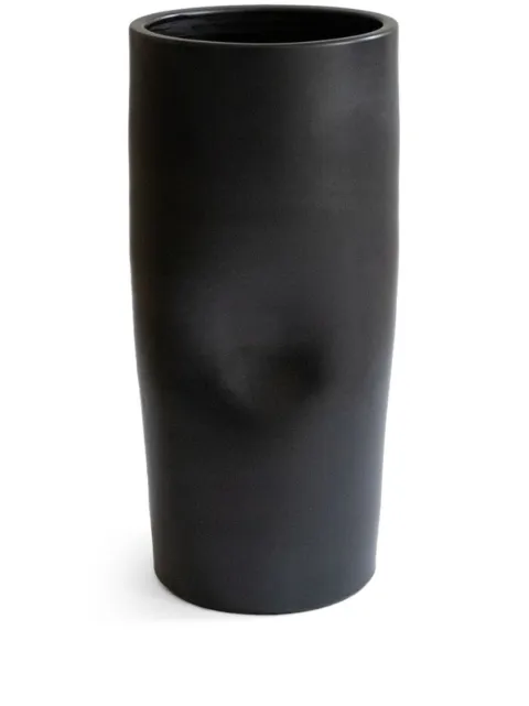 Origin Made large Portal clay vase (62,5cm) Black PORT02