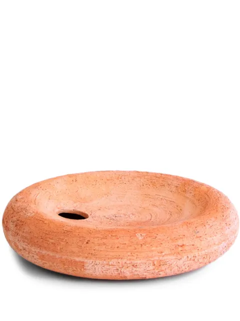 Origin Made large Salt clay vase (6,5cm) Orange SV04