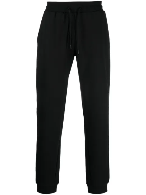 Tommy Hilfiger logo-rubberised track pants Black MW0MW30407