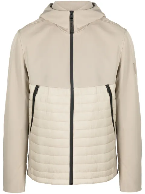 Calvin Klein zip-up padded hooded jacket Neutrals K10K111466