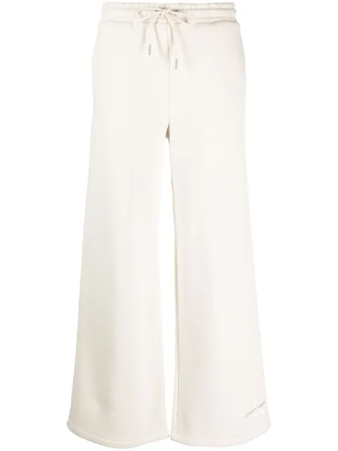Calvin Klein Jeans Monologo straight-leg trousers Neutrals J20J221296