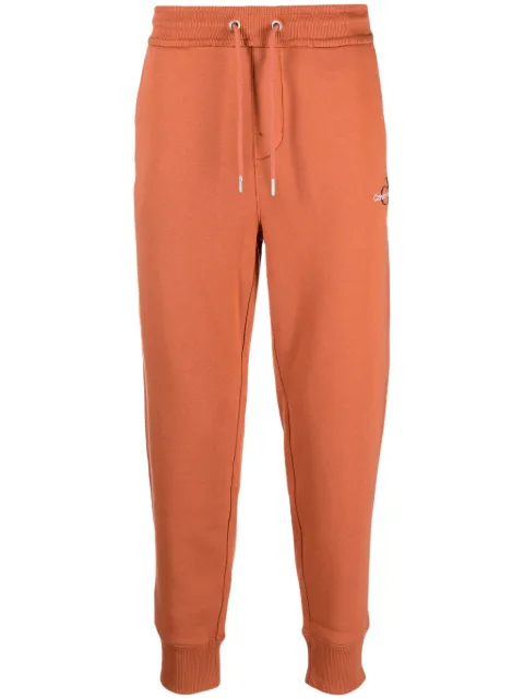 Calvin Klein Jeans logo-embroidered track pants Orange J30J323497