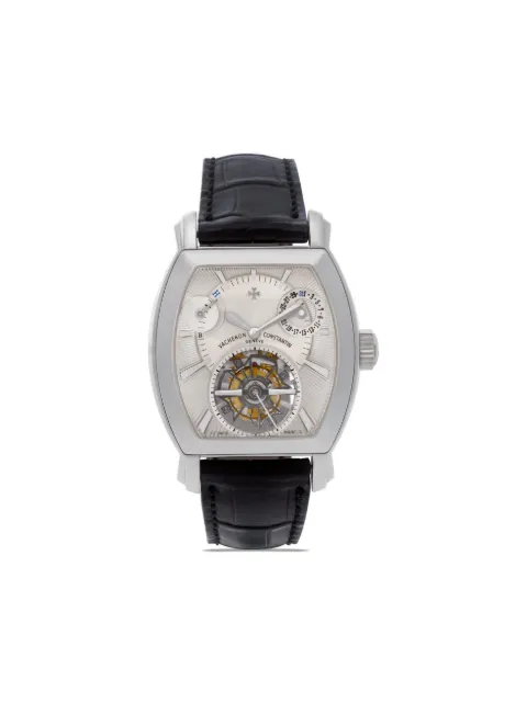 Vacheron Constantin 2000s pre-owned Malte Tourbillon 36mm Silver 300662