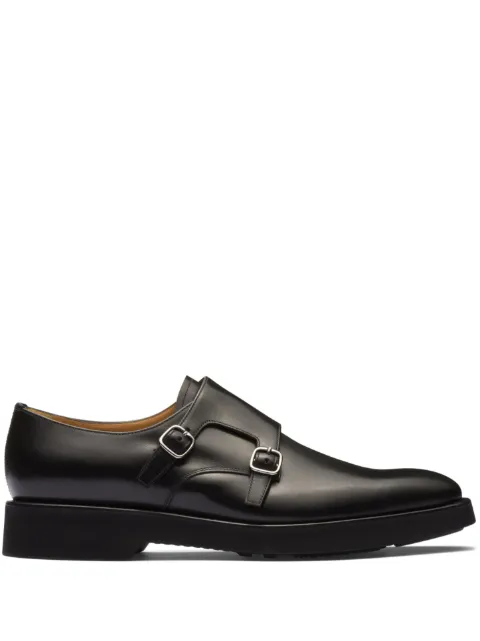 Church's double-buckle leather monk shoes Black EOC058FG000009WF