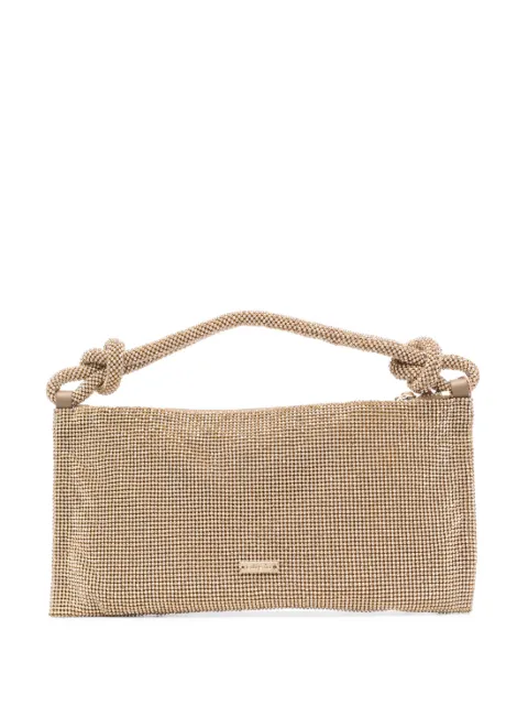 Cult Gaia Hera Nano crystal-embellished tote bag Yellow SH2086MS