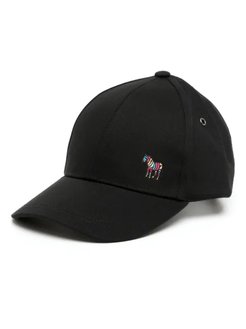 Paul Smith Zebra-logo baseball cap Black W1A852DTJOZEB
