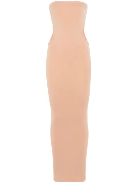 Wolford Fatal cut-out midi dress Neutrals 507964853