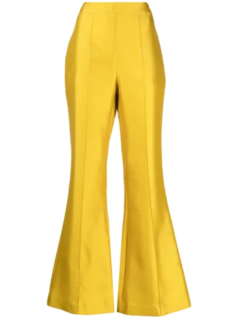 Macgraw Circa 72 high-rise flared trousers Gold CIRCA72TROUSERINMUSTARD