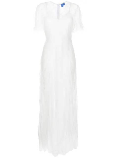Macgraw Endora laced maxi dress White ENDORADRESSINWHITELACE