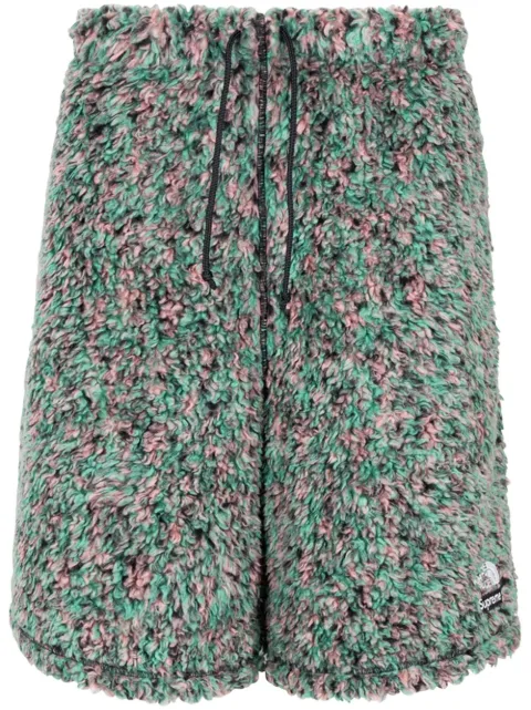 Supreme x The North Face high-pile fleece shorts Grey SU23142