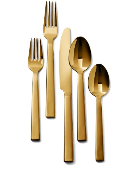 Ralph Lauren Home Academy five-piece cutlery set Gold 680591570001