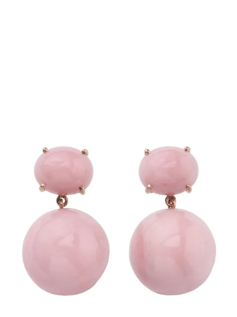 Irene Neuwirth 18kt rose gold Gumball opal earrings Pink E800PI