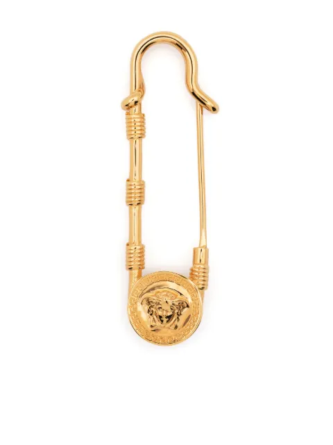 Versace safety pin brooch Gold DG6H149DJMT