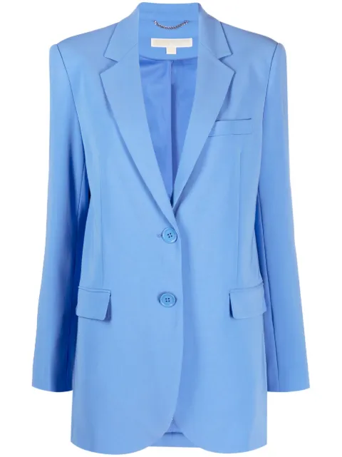 Michael Michael Kors notched-lapels single-breasted blazer Blue MR3100CENX