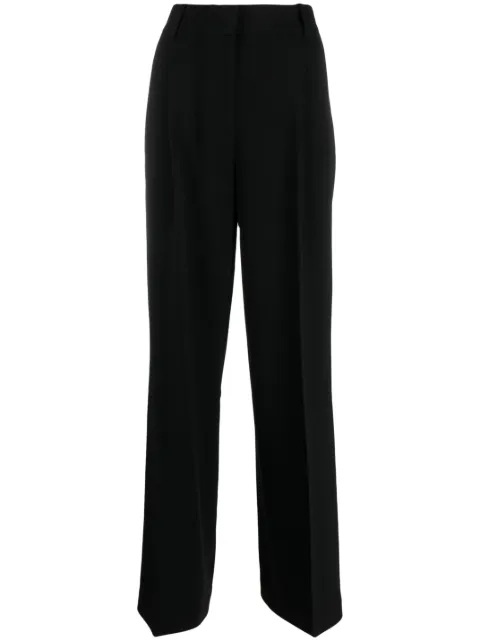 Michael Michael Kors wide-leg tailored trousers Black MS330H2ENX