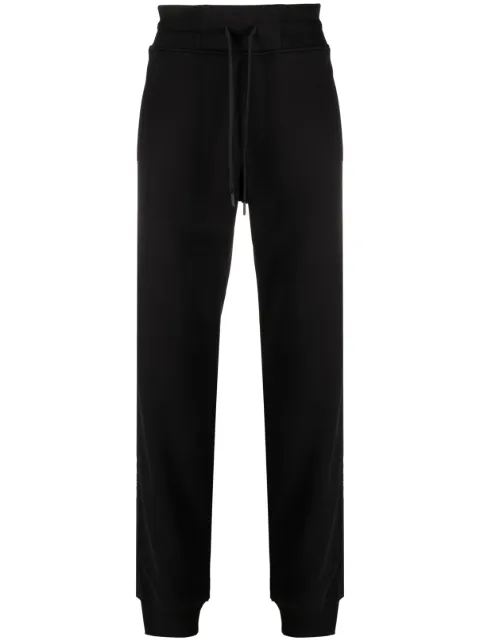 Versace Jeans Couture logo-tape track pants Black 75GAAF11CF03F