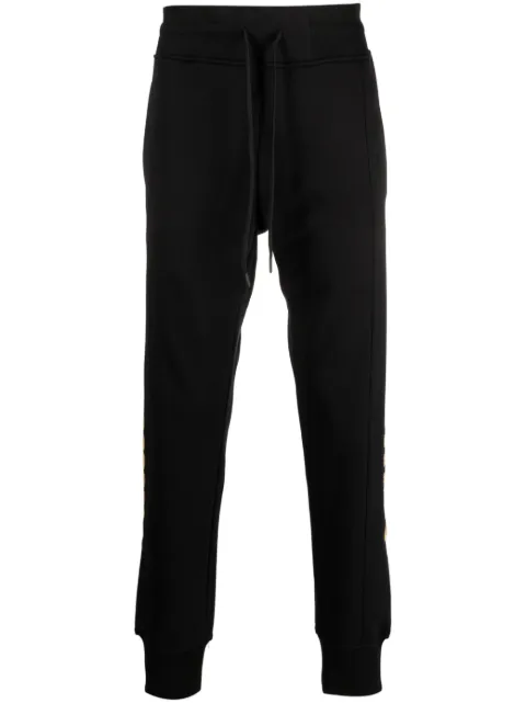 Versace Jeans Couture chain-print track pants Black 75GAAF01CF00F