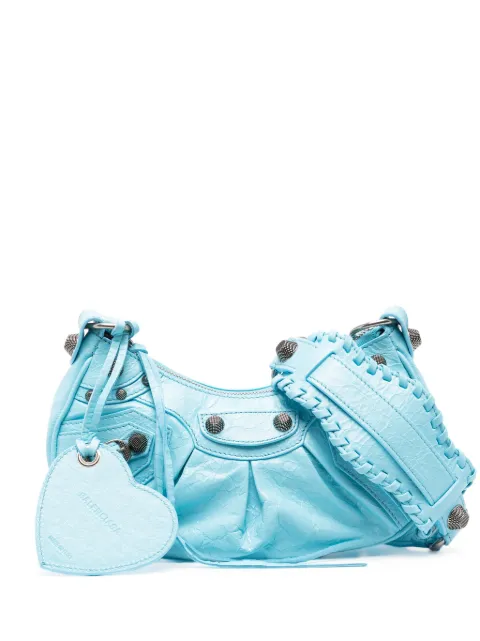 Balenciaga Le Cagole XS shoulder bag Blue 6713091VG9Y