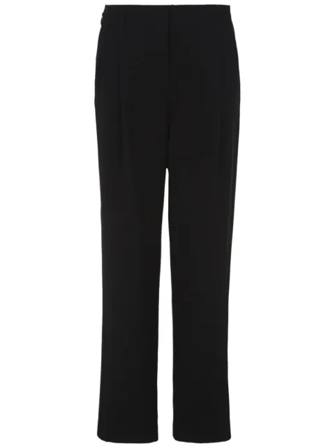 Giorgio Armani tailored straight-leg trousers Black 3WHPP0WXT002M