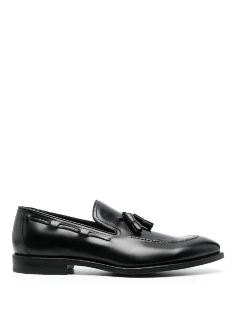 Henderson Baracco tassel-detail leather loafers Black 514051