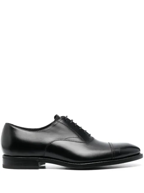 Henderson Baracco lace-up leather oxford shoes Black 523016