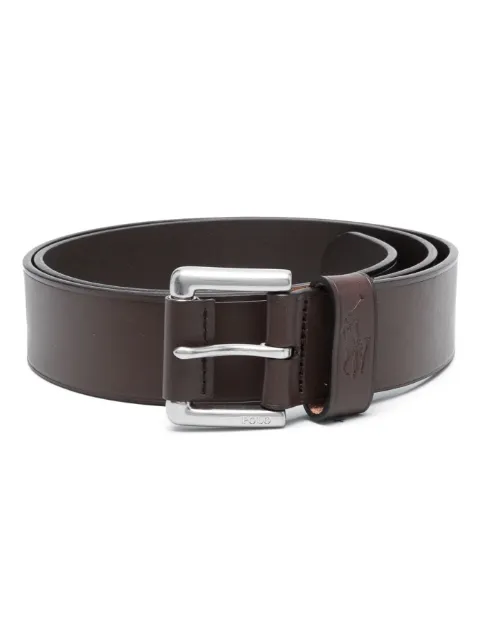 Polo Ralph Lauren buckled leather belt Brown 405845449001