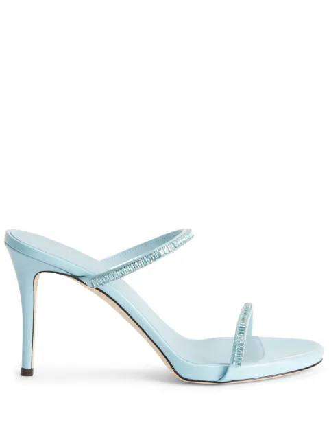 Giuseppe Zanotti Iride Crystal 90mm sandals Blue E200002012