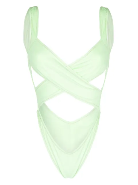 Reina Olga Exotica Solid swimsuit Green EXOTICASOLID