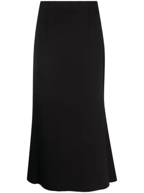 Philosophy Di Lorenzo Serafini flared midi skirt Black V01195726