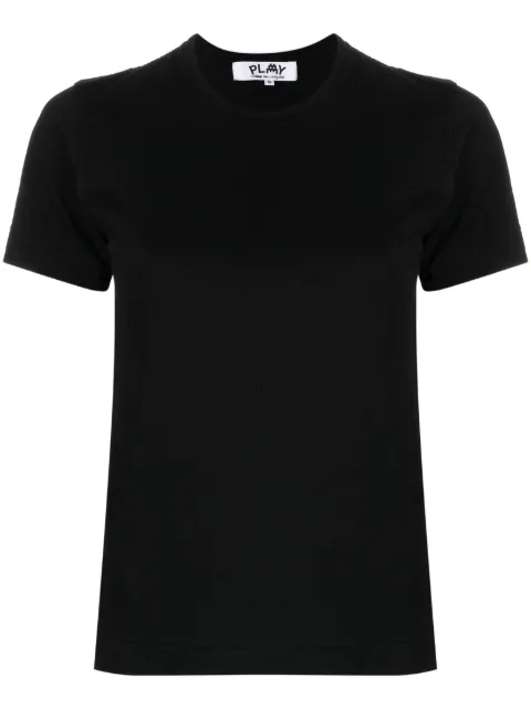 Comme Des Garçons Play x the Artist Invader cotton T-shirt Black P1T327